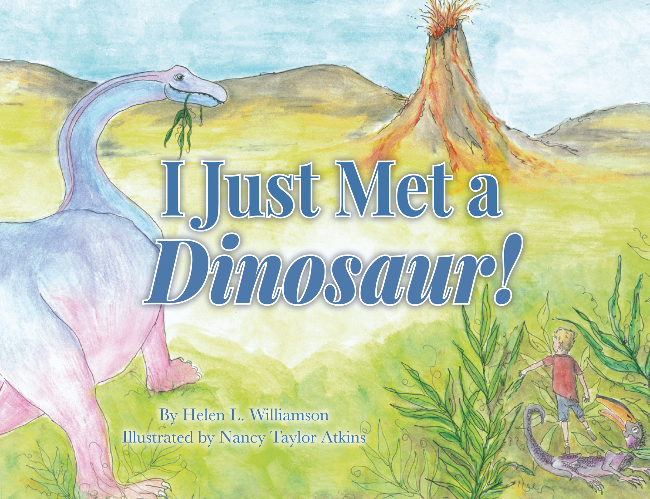 I Just Met a Dinosaur! Cover
